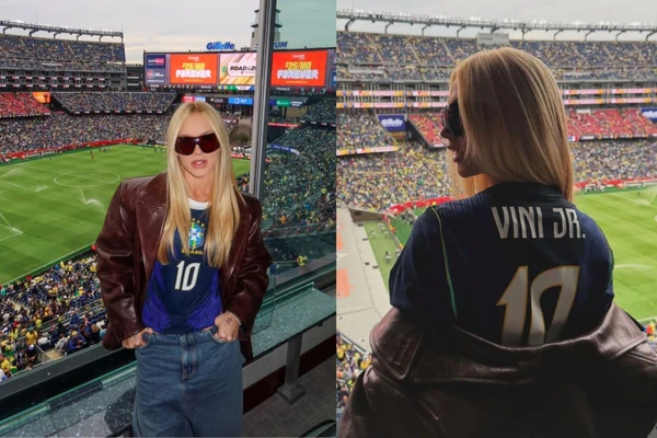 Virginia fez homenagem a Vini Jr.