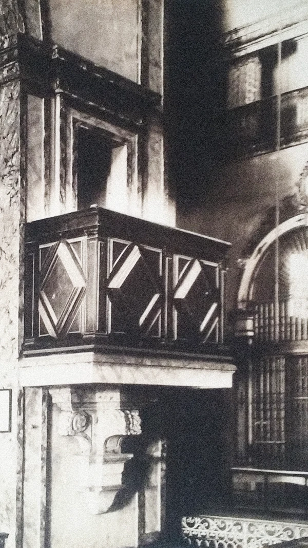 Púlpito da Igreja da Sé, onde Antônio Vieira fez sermões memoráveis por Reprodução/A Sé Primacial do Brasil (1928)