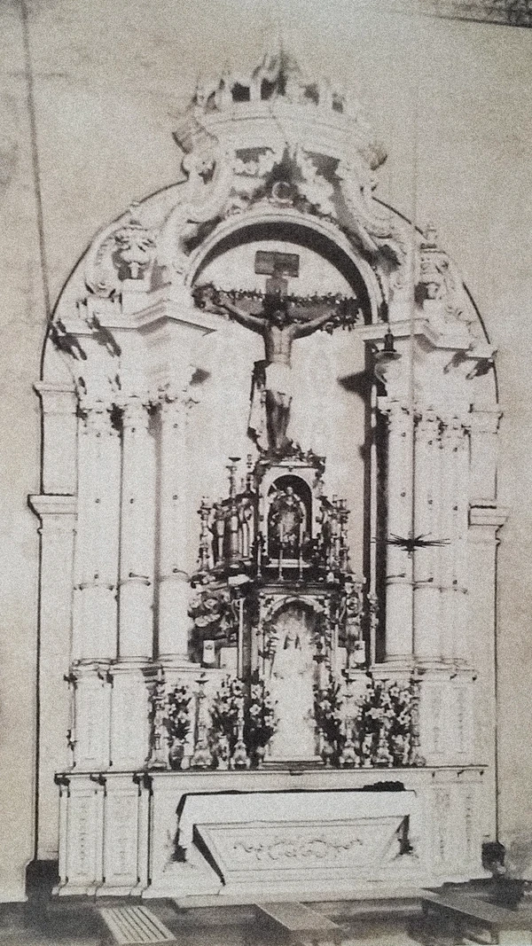 Altar de Nossa Senhora das Dores por Reprodução/A Sé Primacial do Brasil (1928)