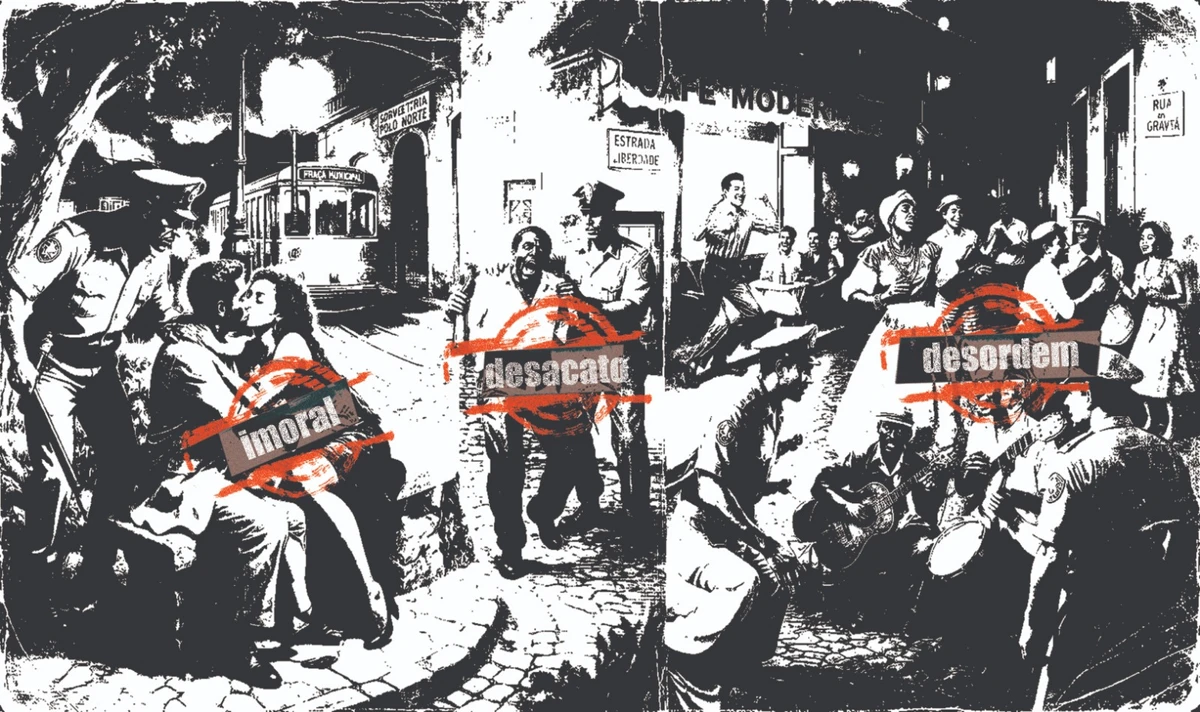 Comportamentos considerados imorais eram praticar jogos de azar (particularmente o jogo de bicho), a prostituição e a libidinagem