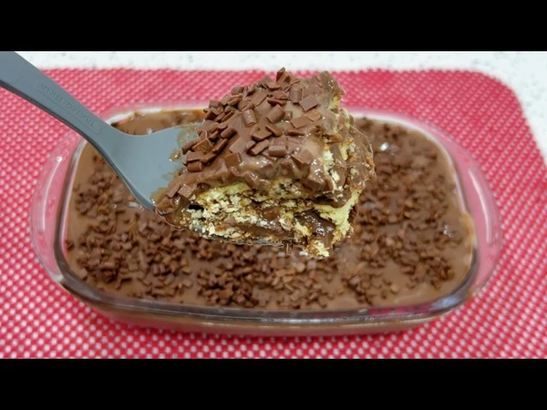 Pavê de chocolate econômico por Reprodução