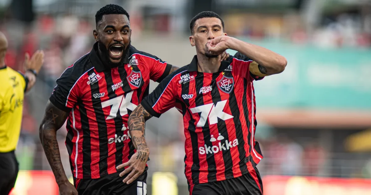 Imagem - Vitória é letal em jogo com chuva de gols e derrota CRB fora de casa na Copa do Nordeste