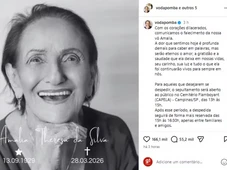 Imagem - Influenciadora Amalia Thereza, a 'Vó da Pomba', morre aos 96 anos