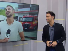 Imagem - Apresentador da Globo erra o nome do namorado repórter ao vivo: 'Vai ter que se explicar em casa'