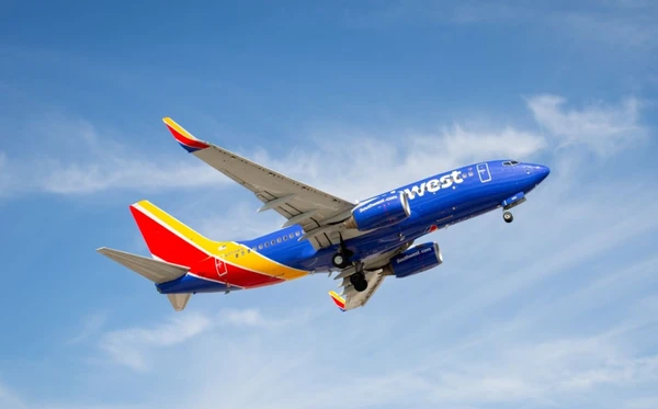Avião da Southwest Airlines