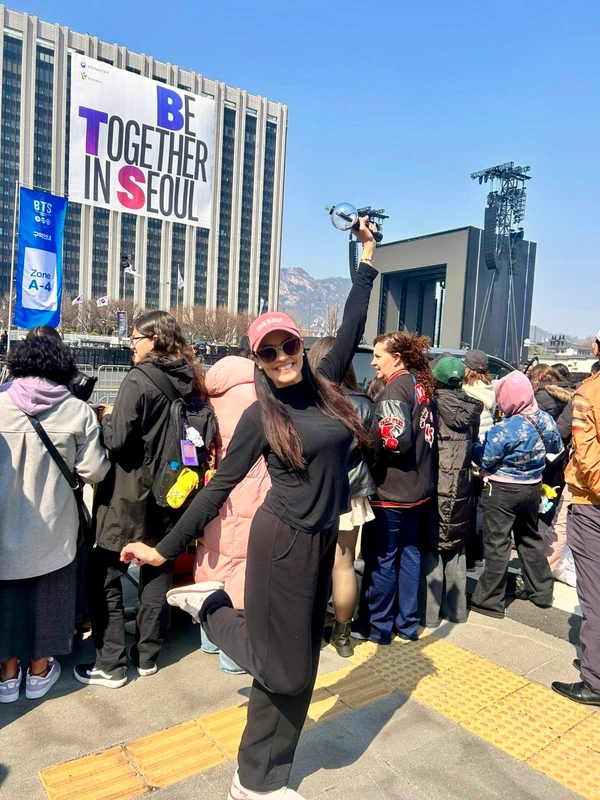 A baiana Thais Moura Reis esteve no show transmitido pela Netflix por Reprodução