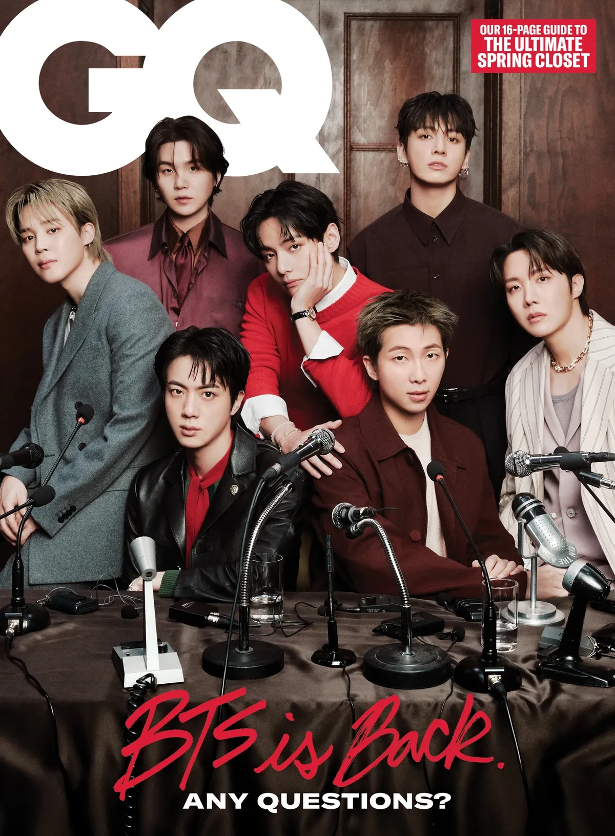 BTS na GQ por Reprodução