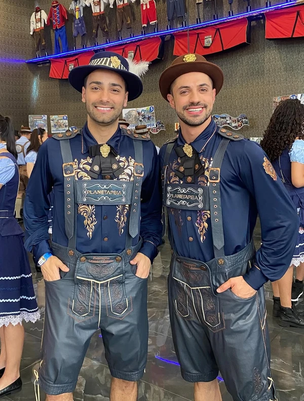 Felipe Sales e Douglas Márcio por Reprodução/Instagram