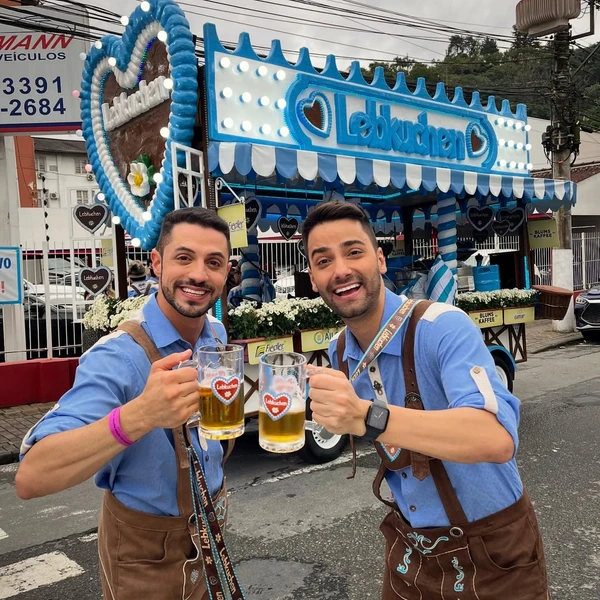 Felipe Sales e Douglas Márcio por Reprodução/Instagram