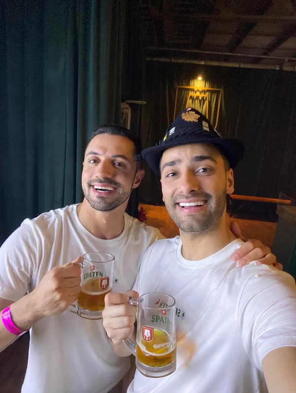 Felipe Sales e Douglas Márcio por Reprodução/Instagram