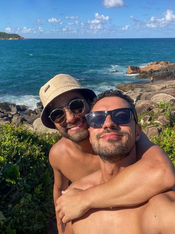 Felipe Sales e Douglas Márcio por Reprodução/Instagram