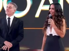 Imagem - Ivete Sangalo cutuca Leo Dias ao vivo na Globo