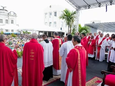 Imagem - Procissão de Domingo de Ramos reúne fiéis no Centro Histórico de Salvador