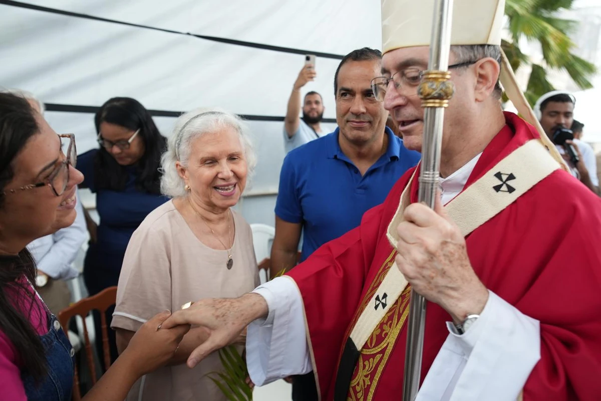 Domingo de Ramos é celebrado em Salvador por Betto Jr. / Secom PMS