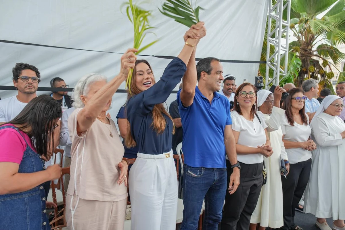 Domingo de Ramos é celebrado em Salvador por Betto Jr. / Secom PMS