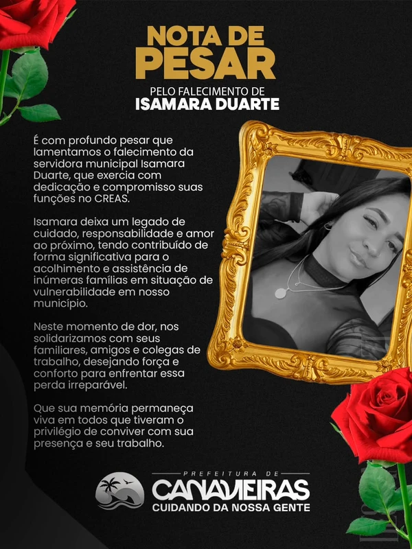 Isamara Guimarães da Cruz por Reprodução/ Redes sociais
