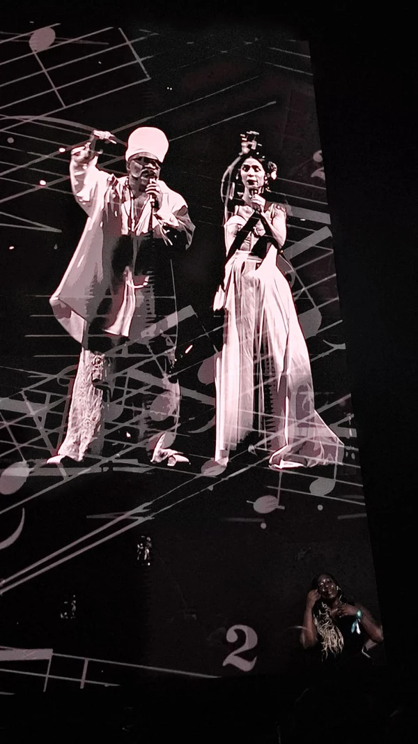 Marisa Monte na Arena Fonte Nova por Bruno Wendel/CORREIO