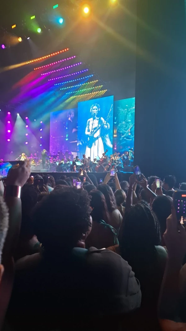 Marisa Monte na Arena Fonte Nova por Bruno Wendel/CORREIO