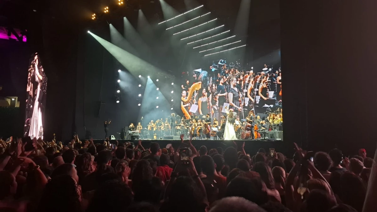 Marisa Monte na Arena Fonte Nova por Bruno Wendel/CORREIO