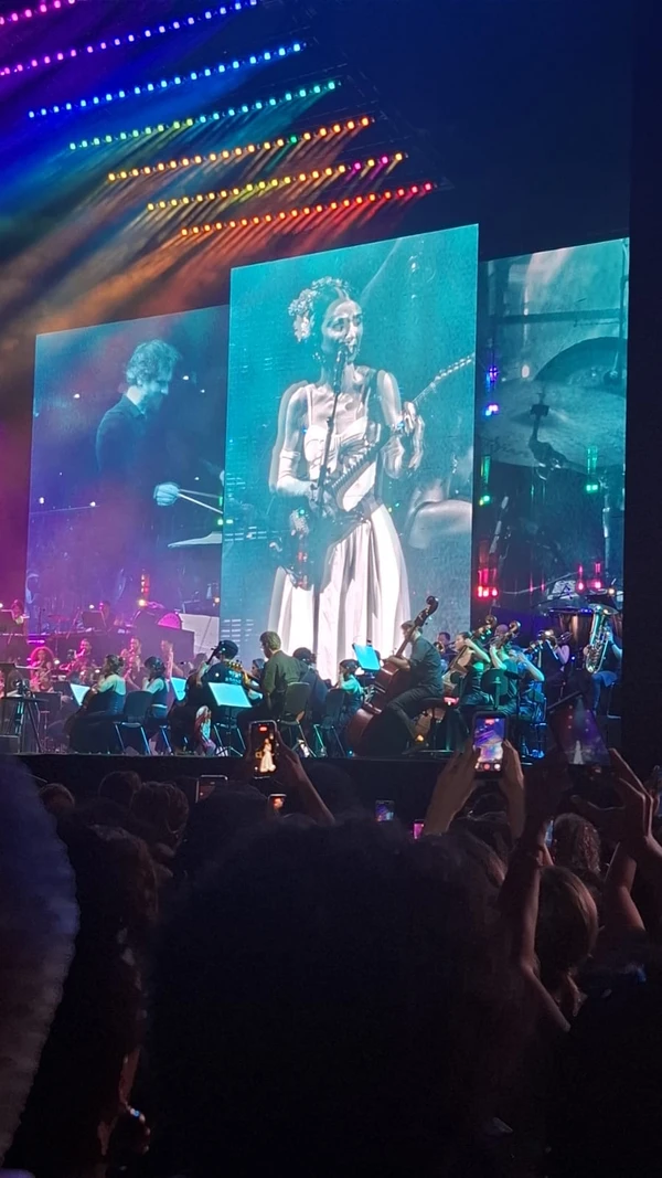 Marisa Monte na Arena Fonte Nova por Bruno Wendel/CORREIO