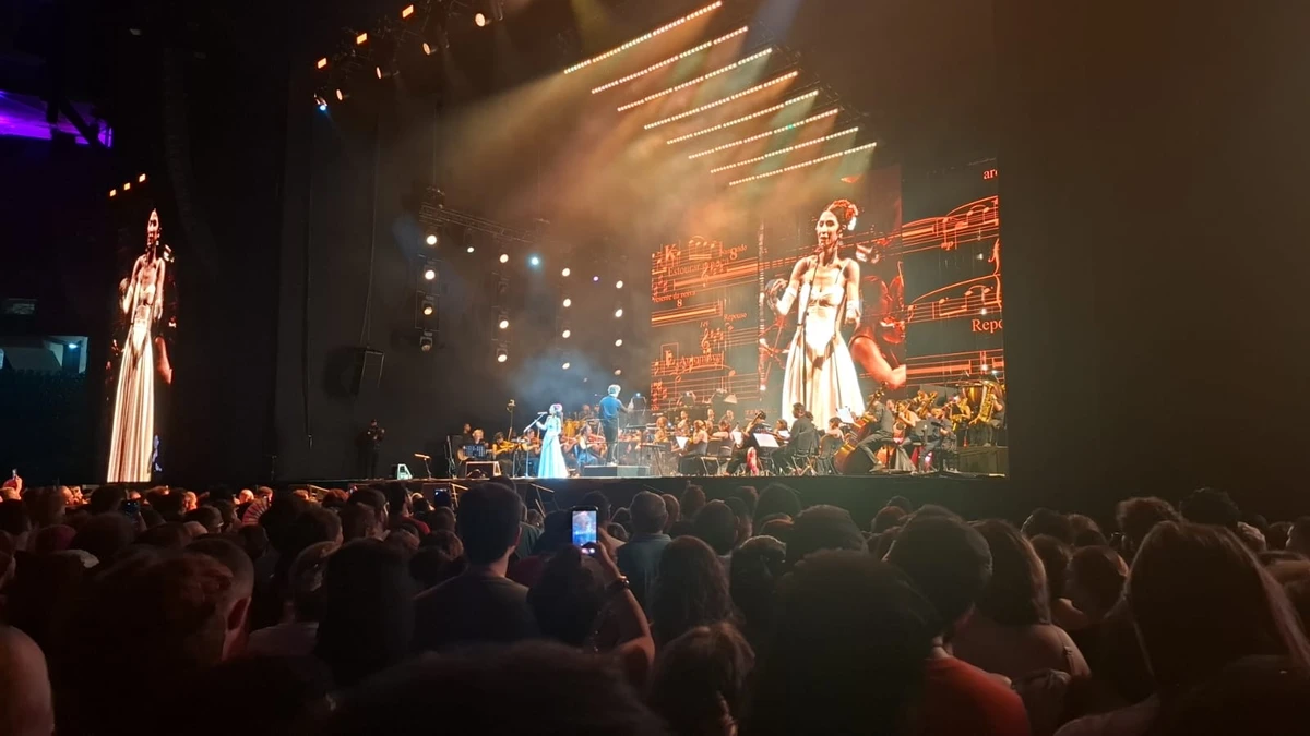 Marisa Monte na Arena Fonte Nova por Bruno Wendel/CORREIO