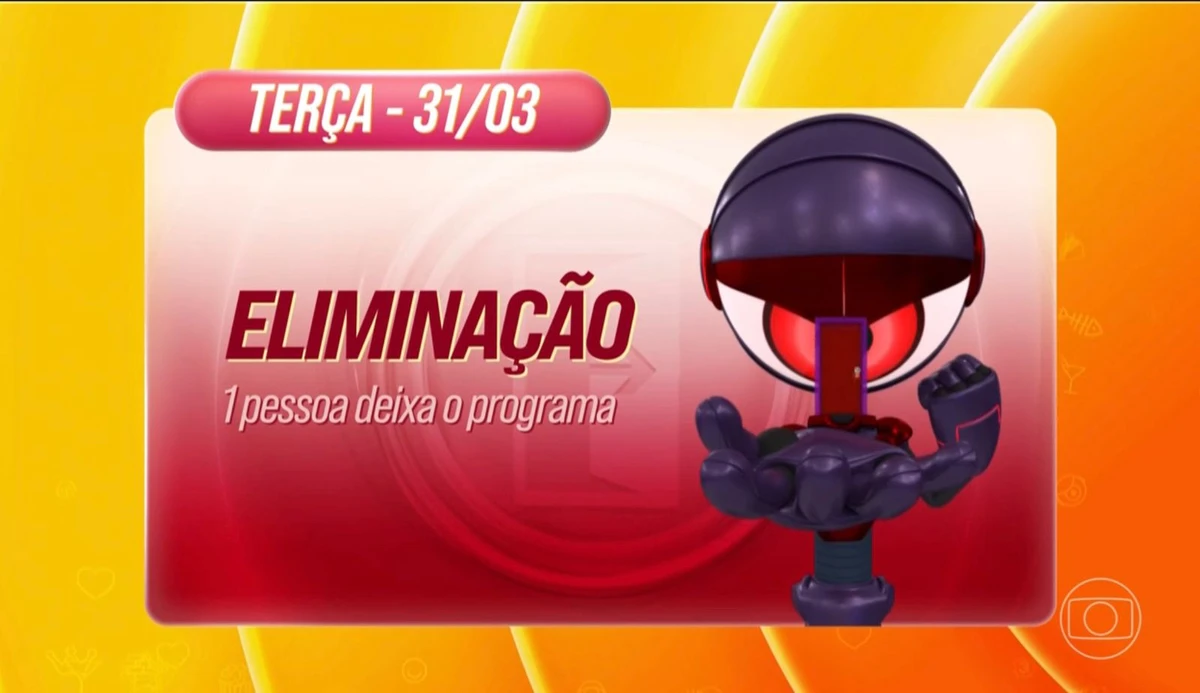Na terça-feira (31), mais um participante é eliminado por Reprodução/ Globoplay