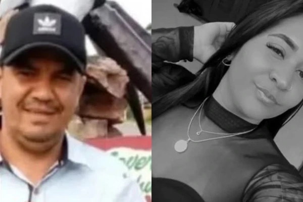 Ocimar Guimarães da Cruz, de 43 anos, e Isamara Guimarães da Cruz, de 27, foram mortos a tiros