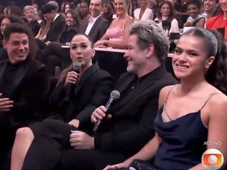 Imagem - Tatá Werneck causa climão ao vivo com Murilo Benício, Grazi Massafera e Cauã Reymond no Melhores do Ano; VÍDEO