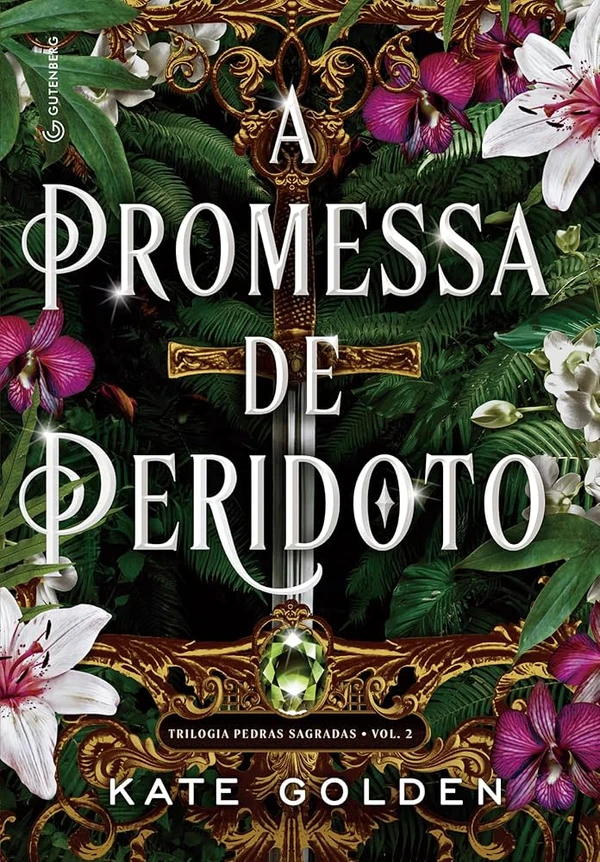 A promessa de Peridoto, de Kate Golden (Gutenberg). Após a batalha da Baía das Sereias, Arwen navega rumo ao misterioso reino de Citrine. Abalada por revelações chocantes e pelos novos poderes que despertaram, ela direciona toda a sua dor e fúria contra o homem que a traiu: o rei Kane Hampefreux. Será lançado em 30 de abril. por Reprodução