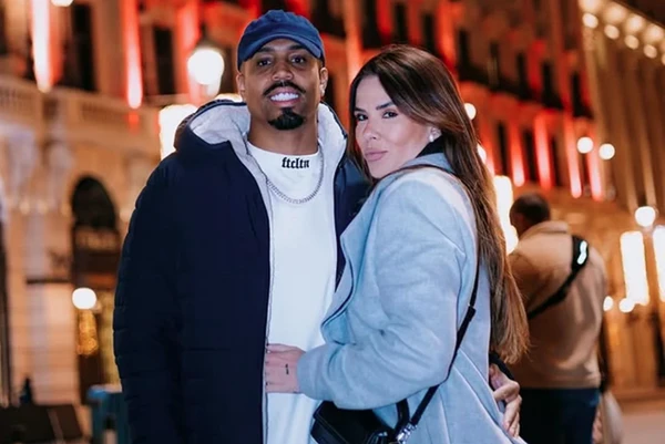 Jéssica Dias e Éder Militã= por Reprodução | Redes Sociais