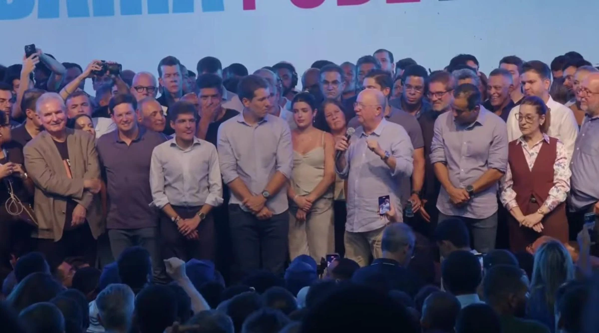 José Ronaldo durante pré-lançamento