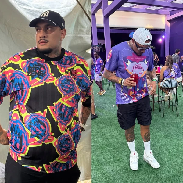 MC Binn: antes e depois por Reprodução/Instagram