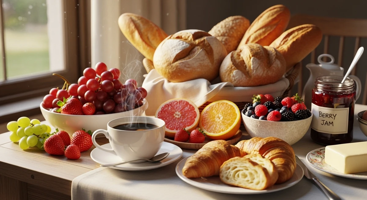 O date perfeito para Câncer: café da manhã lento e sem pressa por Imagem gerada por IA