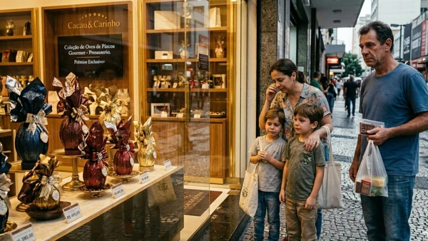 Ovo de Páscoa mais caro: alta de 25% desafia o orçamento das famílias Brasileiras