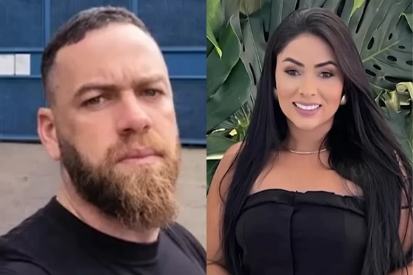 Tiago é suspeito de matar a companheira Flávia em um quarto de hotel