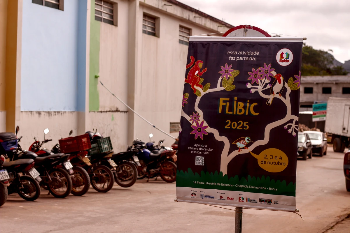 Feira Literária de Ibicoara (Flibic) por Luiza D'El Rei/Divulgação