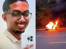 Imagem - Saiba quem é o entregador morto por motorista que teve carro incendiado na Avenida Paralela