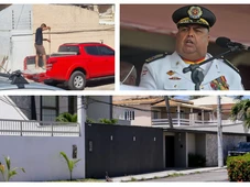 Imagem - Caminhonete dos Bombeiros é flagrada em obra de imóvel ligado a ex-comandante