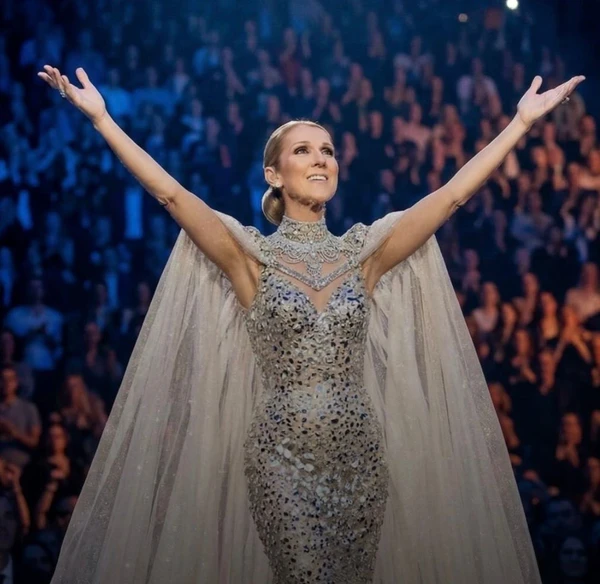 A cantora Celine Dion