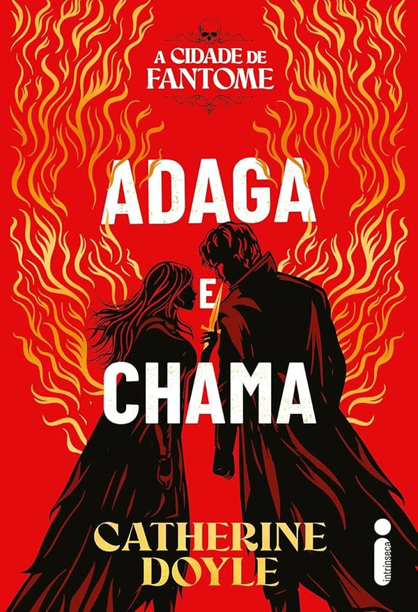 Adaga e chama, de Catherine Doyle (Intrínseca). Nesta fantasia eletrizante que une magia e romance, dois membros de guildas rivais precisarão escolher entre cumprir seu dever ou seguir seu coração. Lançamento em 4 de abril. por Reprodução