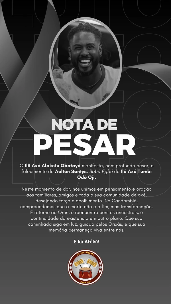 Aelton Santys por Reprodução/ Redes sociais