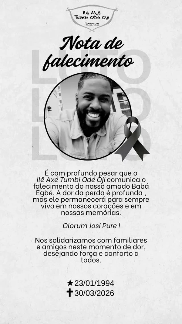 Aelton Santys por Reprodução/ Redes sociais