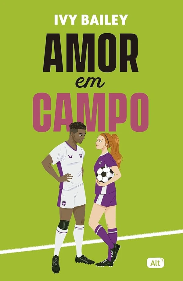 Amor em campo, de Ivy Bailey (Alt). Uma comédia romântica esportiva irresistível no mundo do futebol sobre ambição, rivalidade e o desafio de sair da sua zona de conforto. Lançamento em 20 de abril. por Reprodução