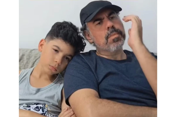 Francisco é filho do humorista Cacofonias por Reprodução