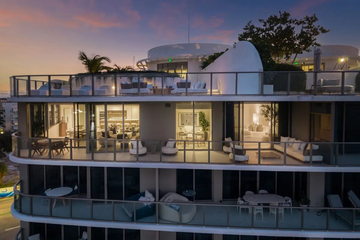 Nova cobertura de Ronaldo Fenômeno fica no Onda Residences, em Miami por Onda Residences/Reprodução/Facebook