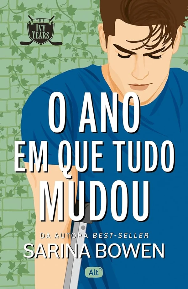 O ano em que tudo mudou, de Sabrina Bowen (Alt). Um romance esportivo adulto universitário e picante no mundo do hóquei sobre vulnerabilidade, amizade e recomeços. por Reprodução