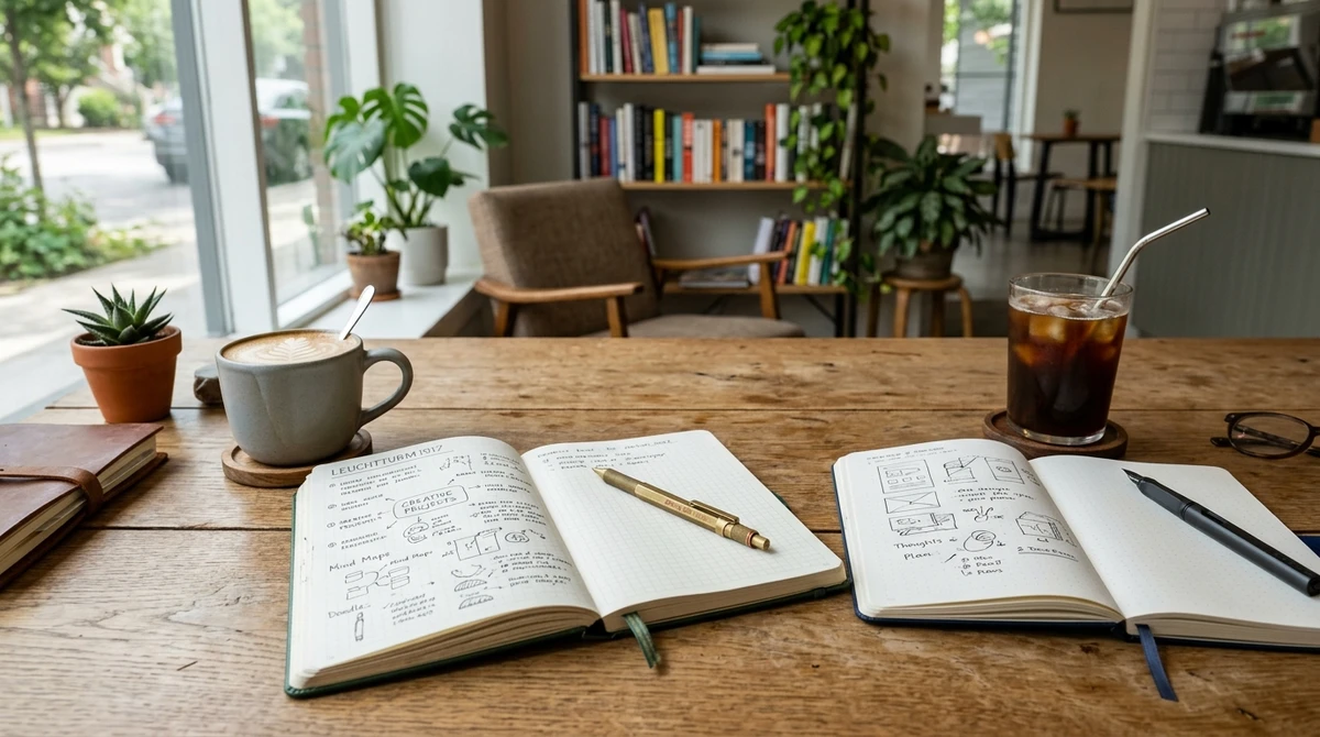 O date perfeito para Aquário: noite de conversa sobre ideias e planos por Imagem gerada por IA