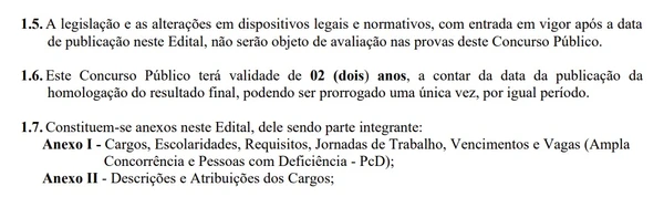 Prefeitura abre concurso com 141 vagas imediatas e salários de até R$ 14,6 mil em diversas áreas por Edital 