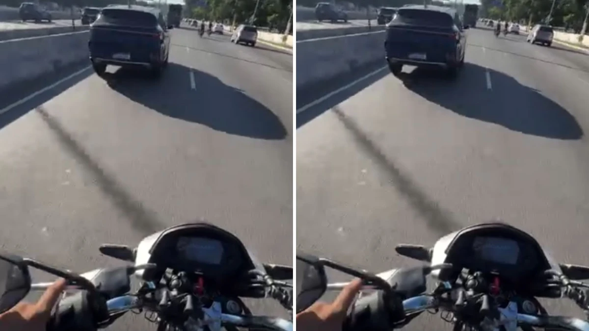 Registros da 'brincadeira' são compartilhados nas redes sociais