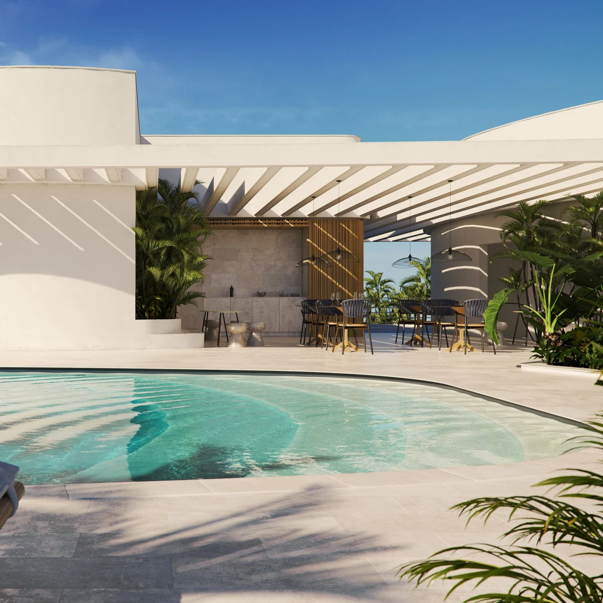 Rooftop do complexo Onda Residences por Onda Residences/Reprodução/Facebook